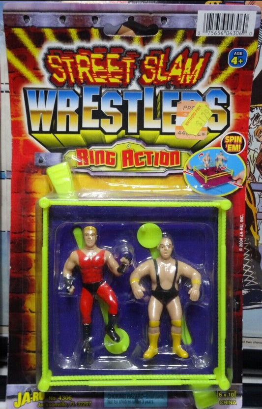 2004 Ja-Ru Bootleg/Knockoff Street Slam Wrestlers Ring Action Playset
