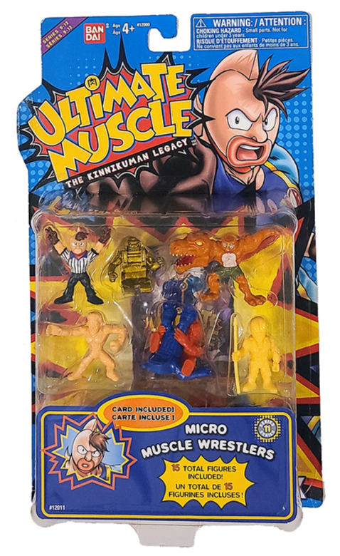 2003 Bandai Ultimate MUSCLE: The Kinnikuman Legacy Series 11 Micro Muscle Wrestlers