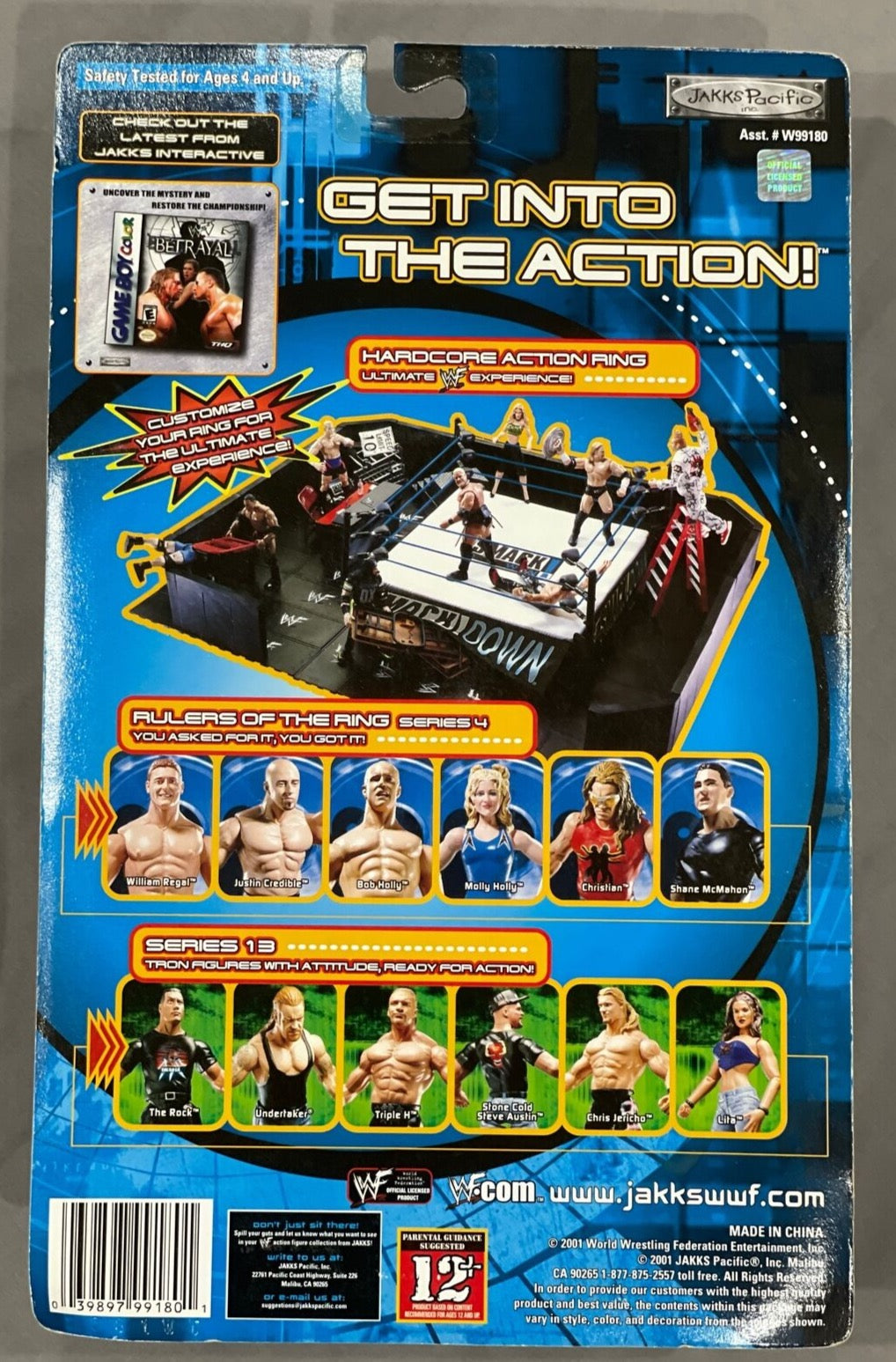 2001 WWF Jakks Pacific Ring Gear Series 4: Accessory Set #4