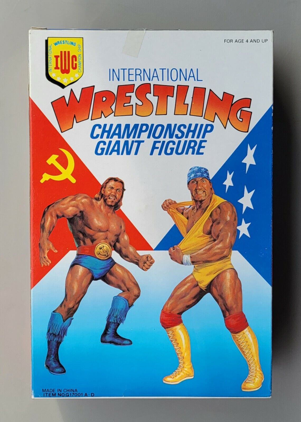 International Wrestling Championship Giant Figure Russian Tom