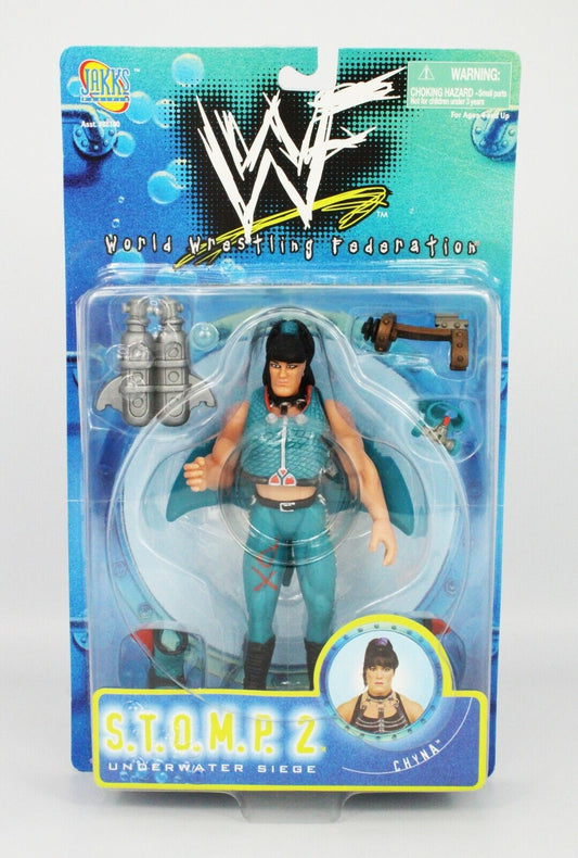 1998 WWF Jakks Pacific S.T.O.M.P. Series 2 Chyna