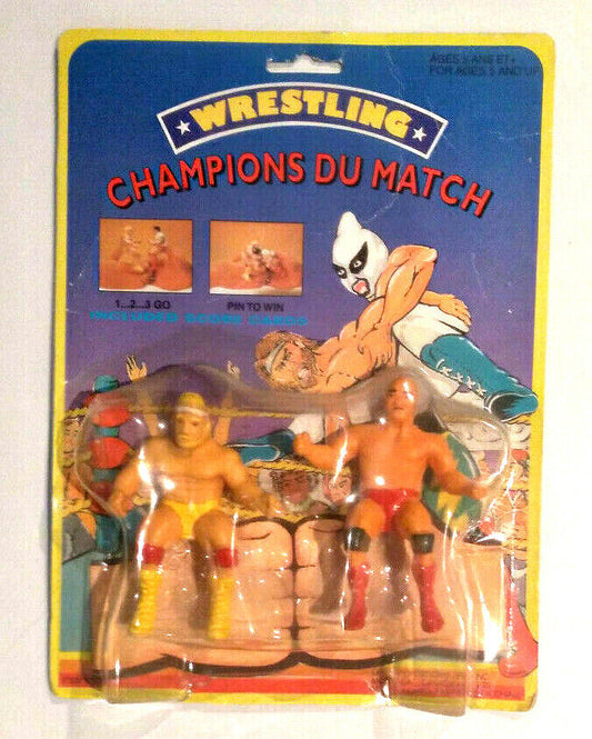 Wrestling Champions de Match [Yellow Border] Bootleg/Knockoff 2-Pack