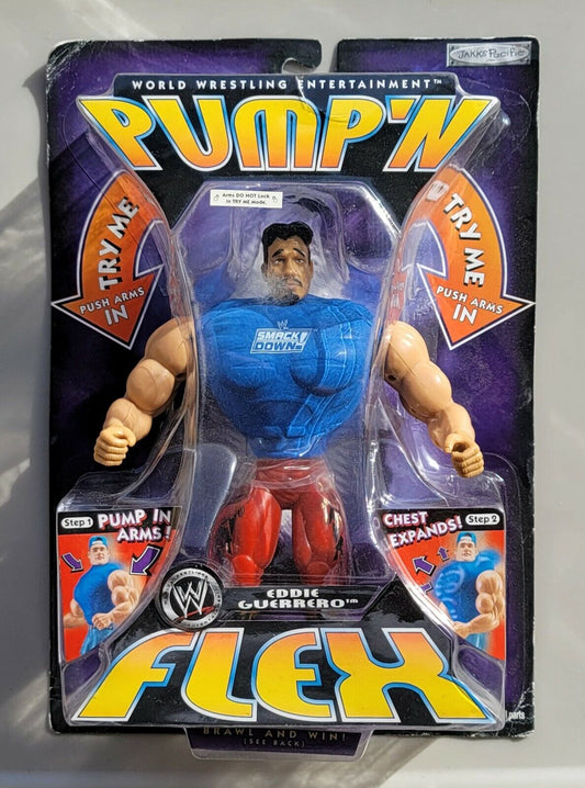 2004 WWE Jakks Pacific Pump 'N' Flex Series 1 Eddie Guerrero