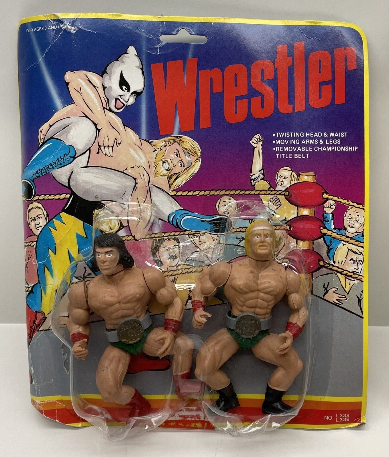 Wrestler Bootleg/Knockoff 2-Pack: 339/5 & 339/11 [Hulk Hogan]