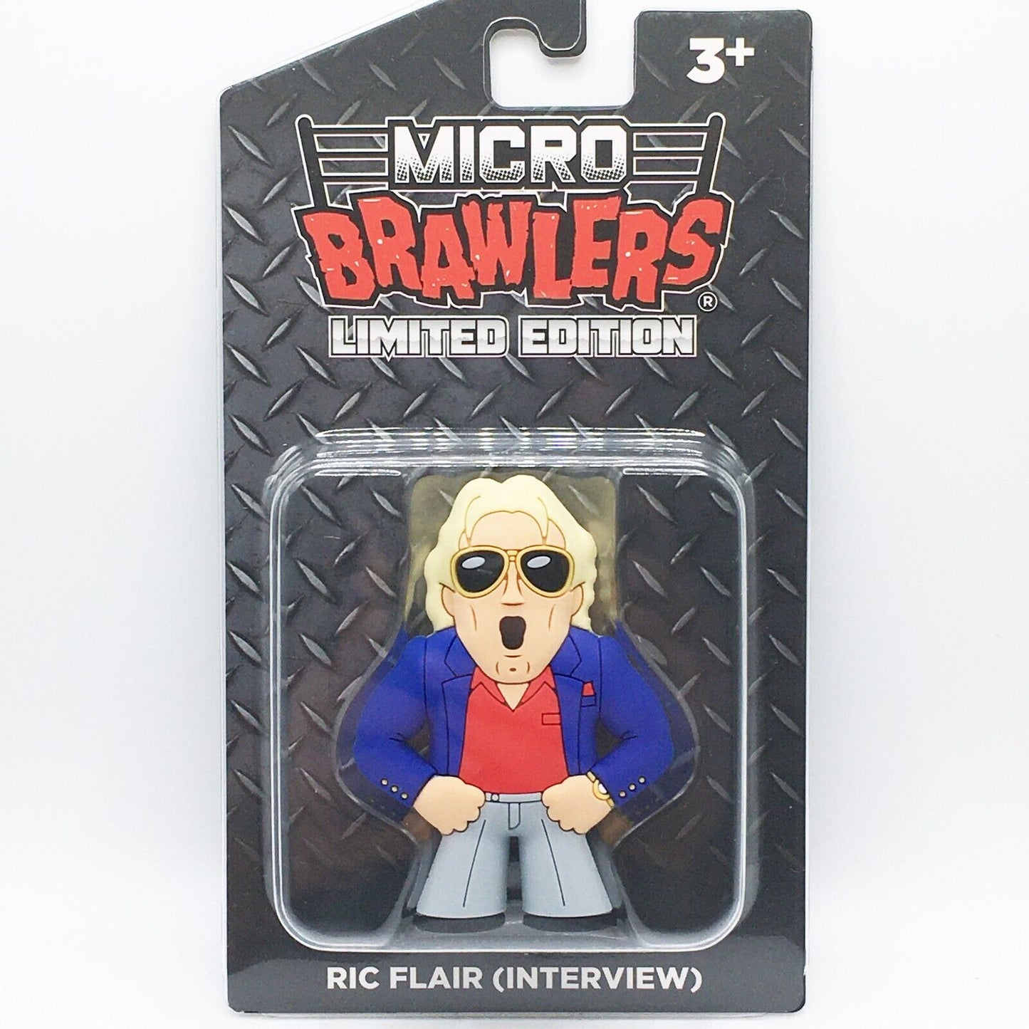 2022 Pro Wrestling Tees Micro Brawlers Limited Edition Ric Flair [Interview]