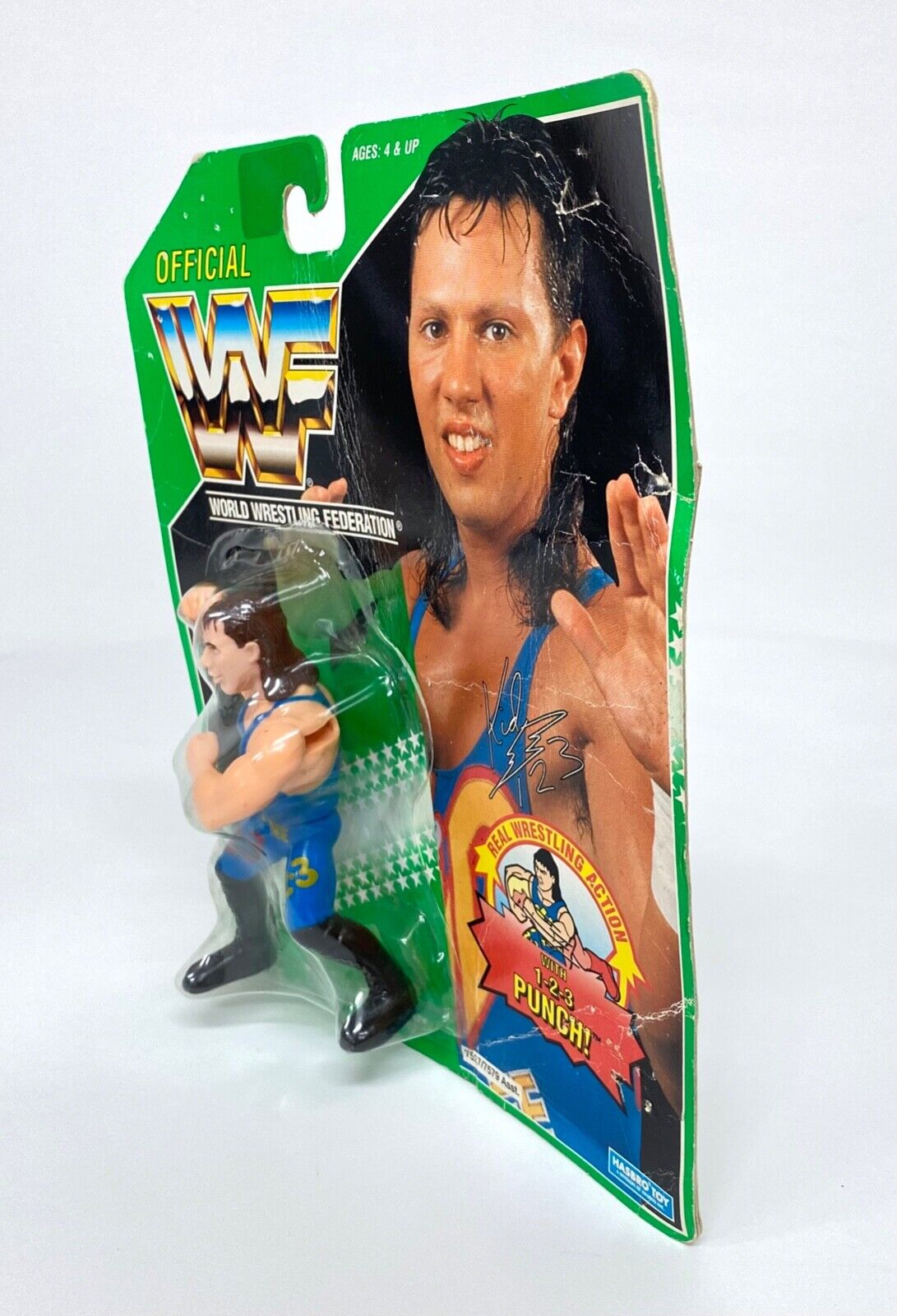 1994 WWF Hasbro Series 11 1-2-3 Kid with 1-2-3 Punch!
