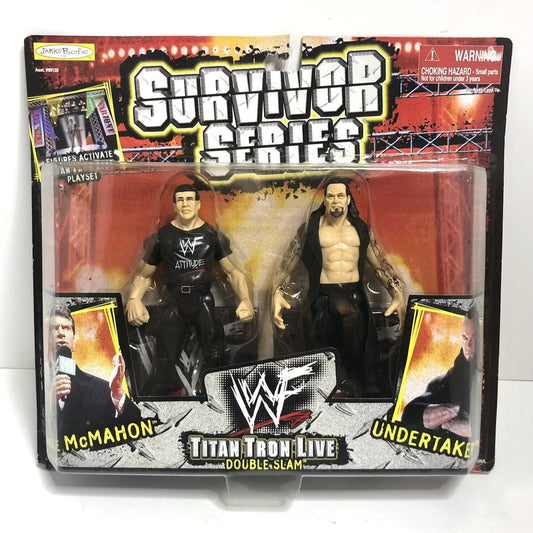 2000 WWF Jakks Pacific Titantron Live Double Slam Series 1: Vince McMahon & Undertaker