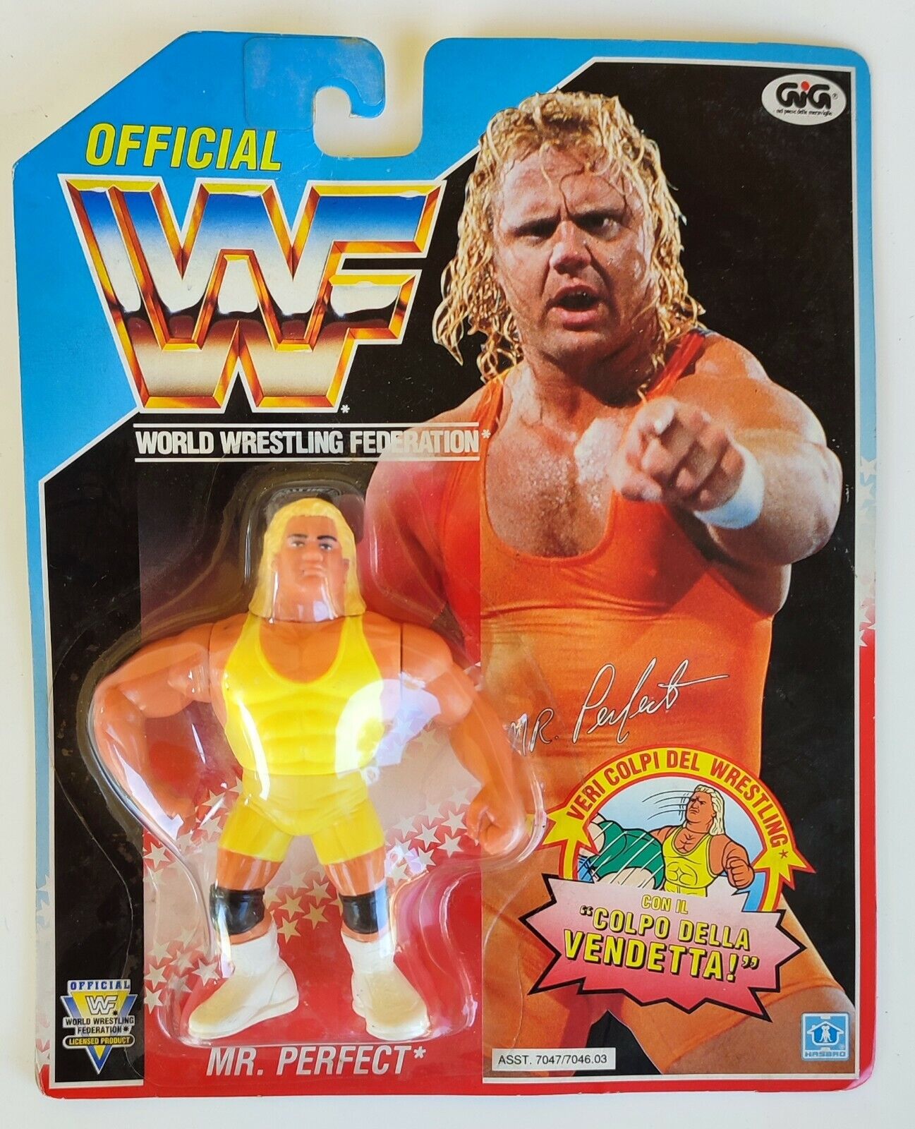 1992 WWF Hasbro Series 3 Mr. Perfect with Perfect Plex!