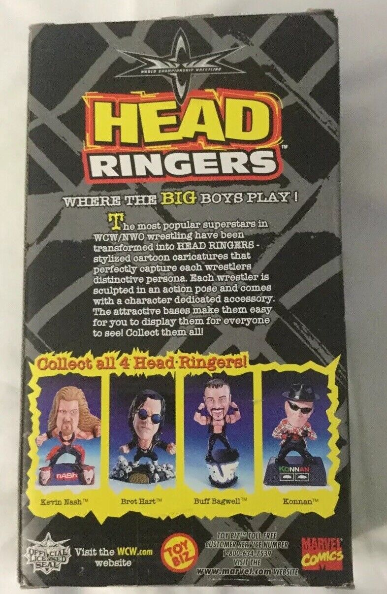 2000 WCW Toy Biz Head Ringers Series 2 Konnan