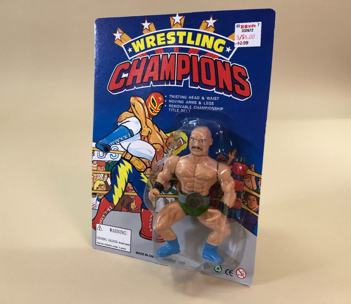 Wrestling Champions [Full Blue Card] Bootleg/Knockoff 833/6