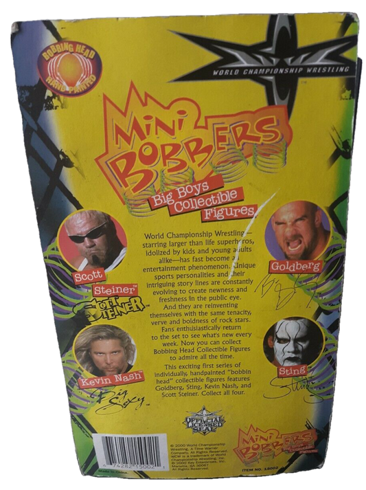 2000 WCW Key Enterprises Mini Bobbers Series 1 Goldberg
