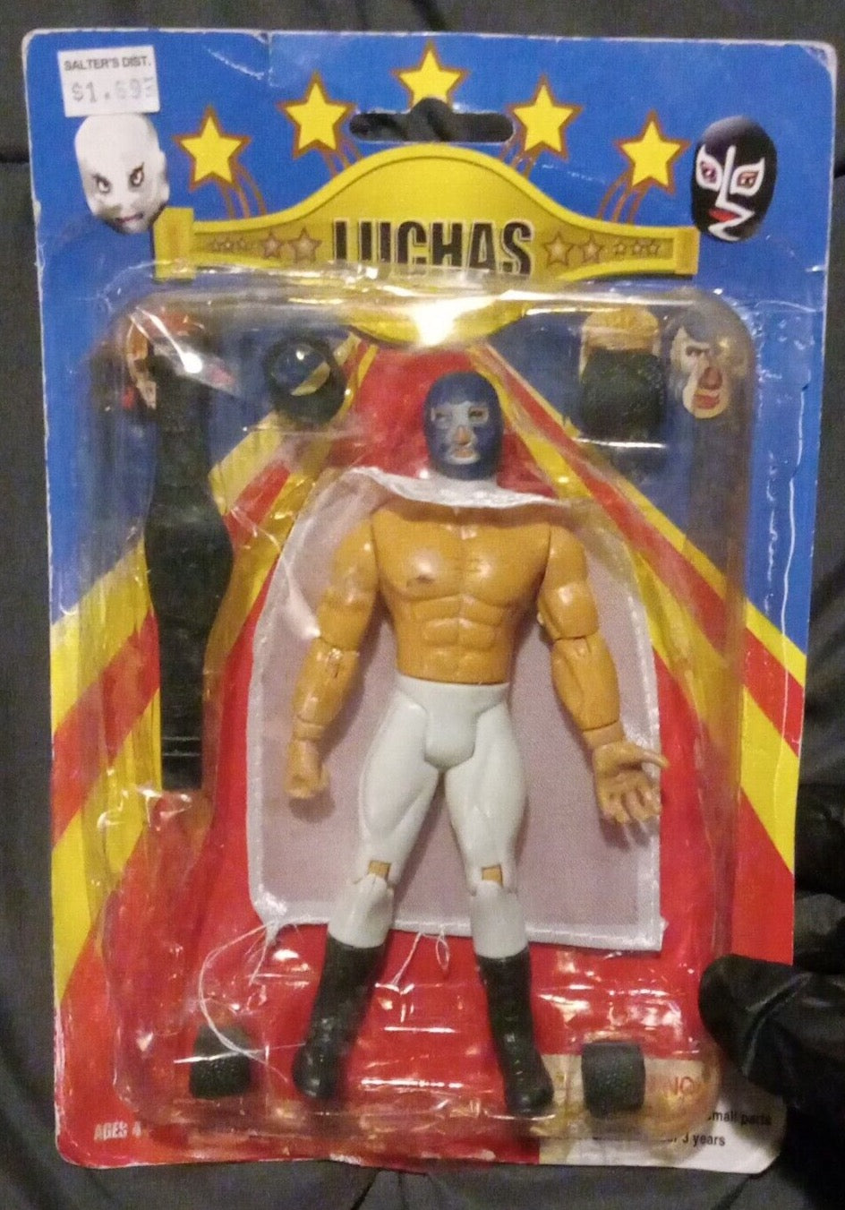 2014 Luchas 6" Bootleg/Knockoff Blue Demon