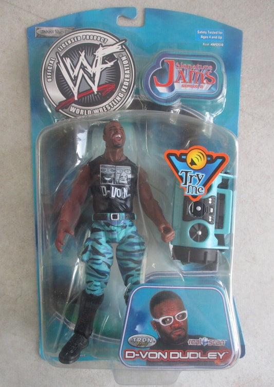 2001 WWF Jakks Pacific Titantron Live Signature Jams Series 2 D-Von Dudley