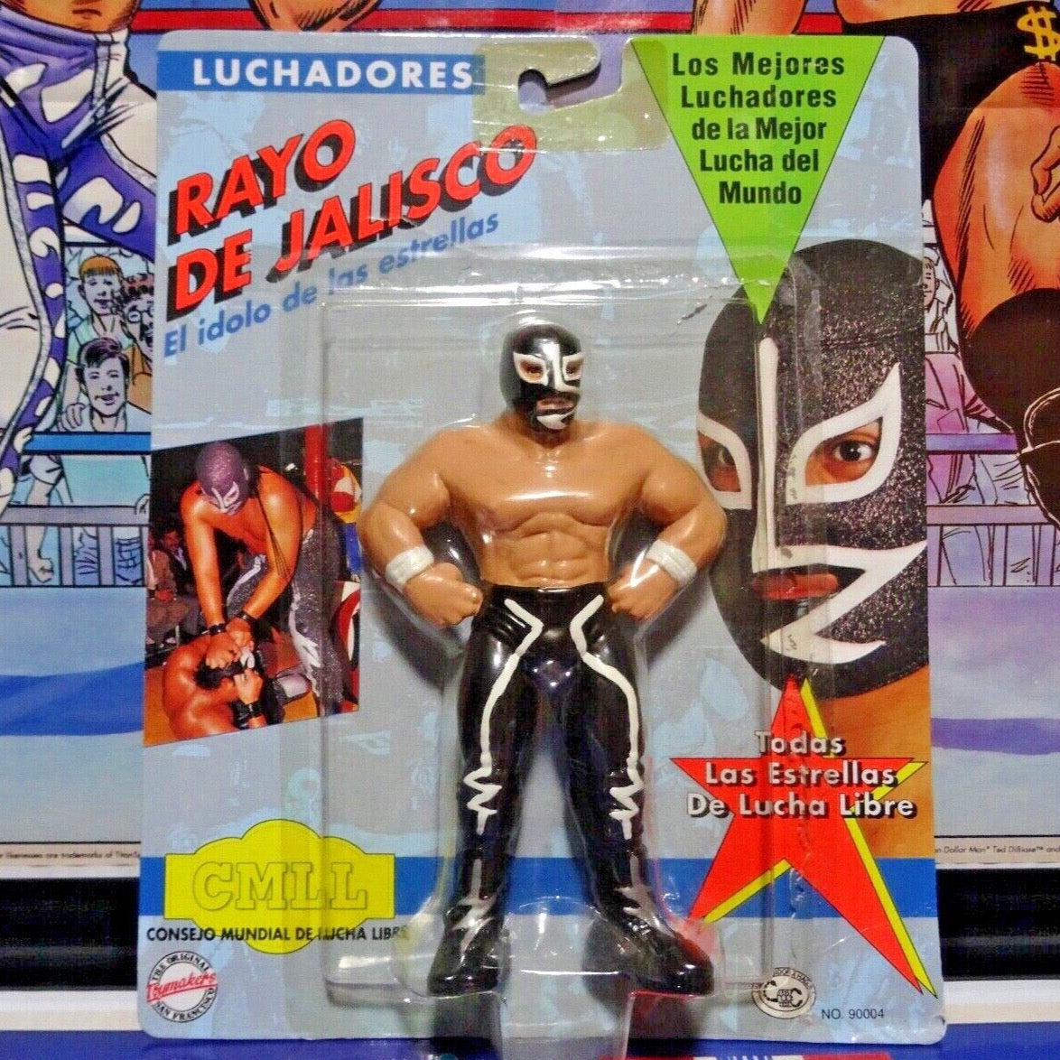 1992年CMLL ルチャドーレス ラヨ・デ・ハリスコフィギュア 1992 CMLL