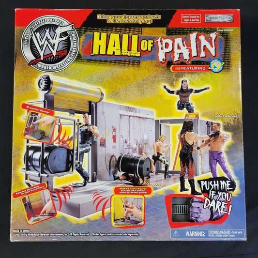 2001 WWE Jakks Pacific R-3 Tech Hall of Pain Playset