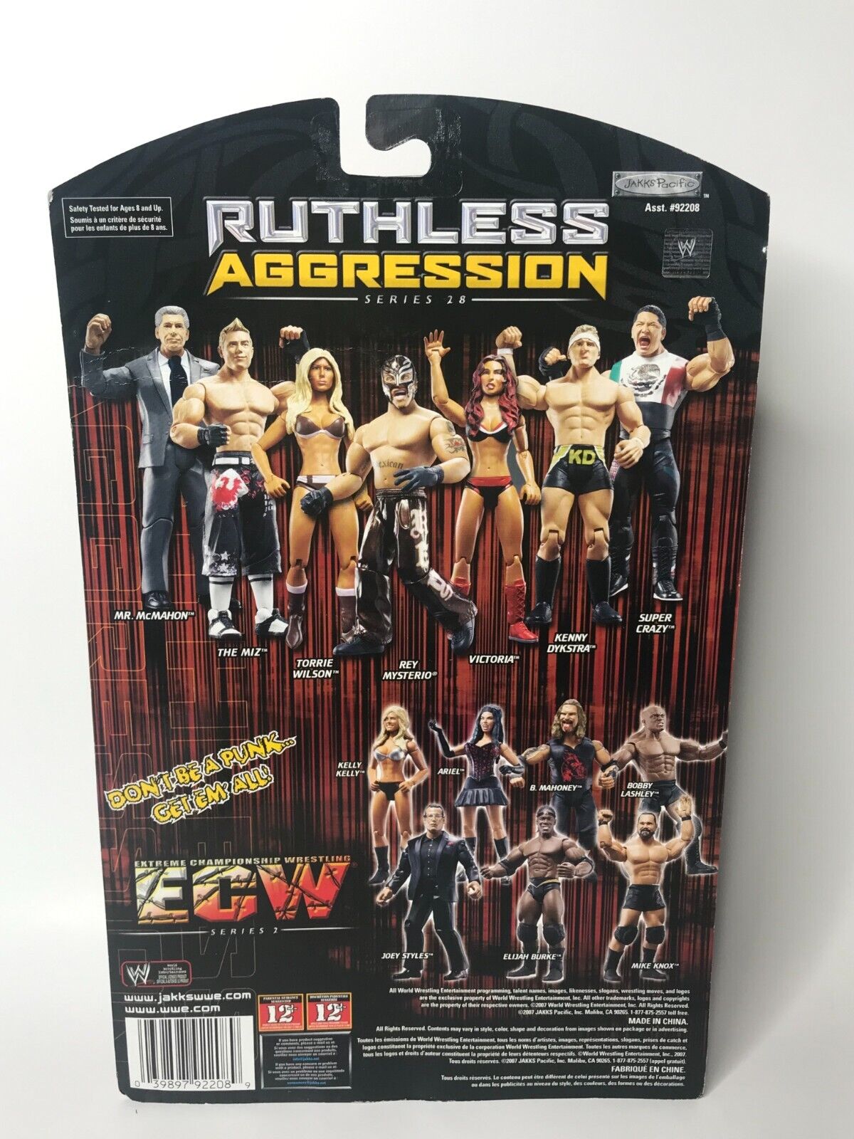 2007 WWE Jakks Pacific Ruthless Aggression Series 28 Victoria