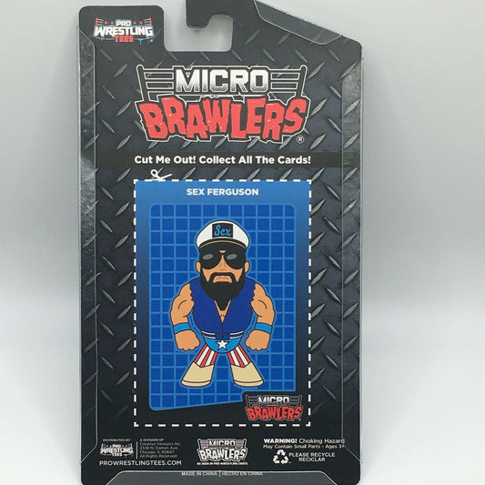 2022 Pro Wrestling Tees Micro Brawlers Limited Edition Sex Ferguson