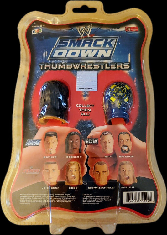 2007 WWE Kids Only SmackDown Thumbwrestlers: Rey Mysterio vs. Undertaker