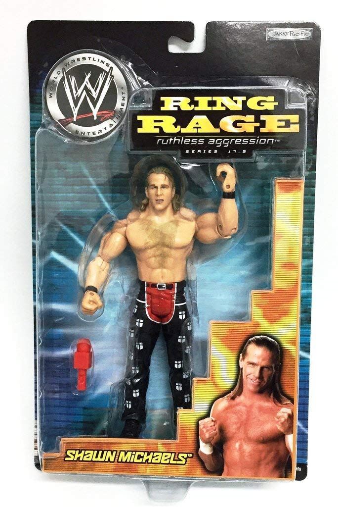 2005 WWE Jakks Pacific Ruthless Aggression Series 17.5 "Ring Rage" Shawn Michaels