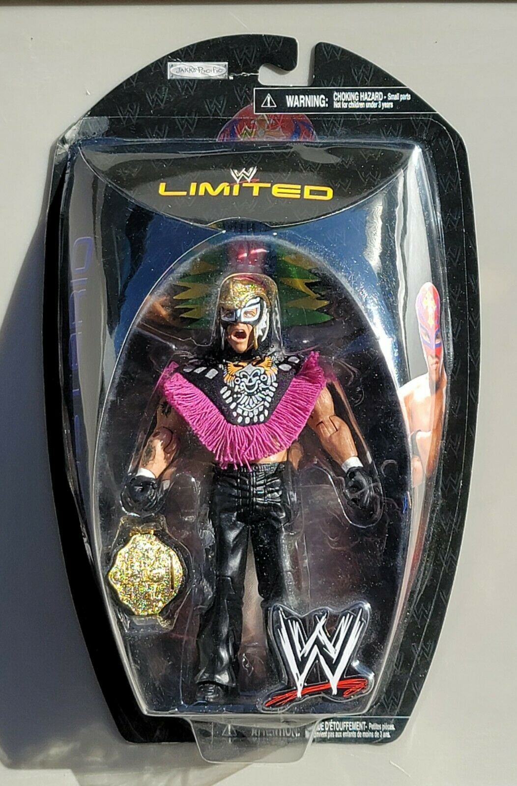 2006 WWE Jakks Pacific Ruthless Aggression Limited Edition Rey Mysterio