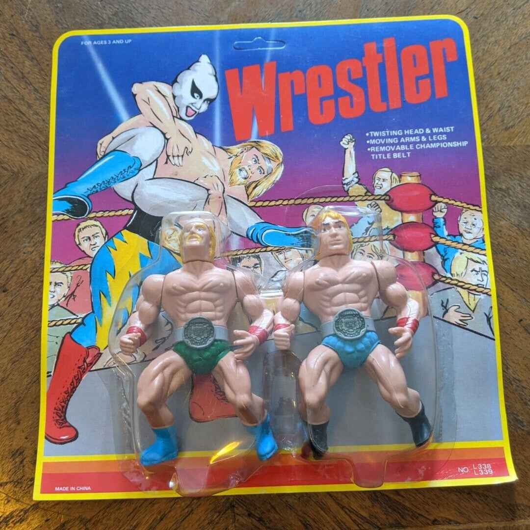 Wrestler Bootleg/Knockoff 2-Pack: 339/9 & 339/11 [Hulk Hogan]