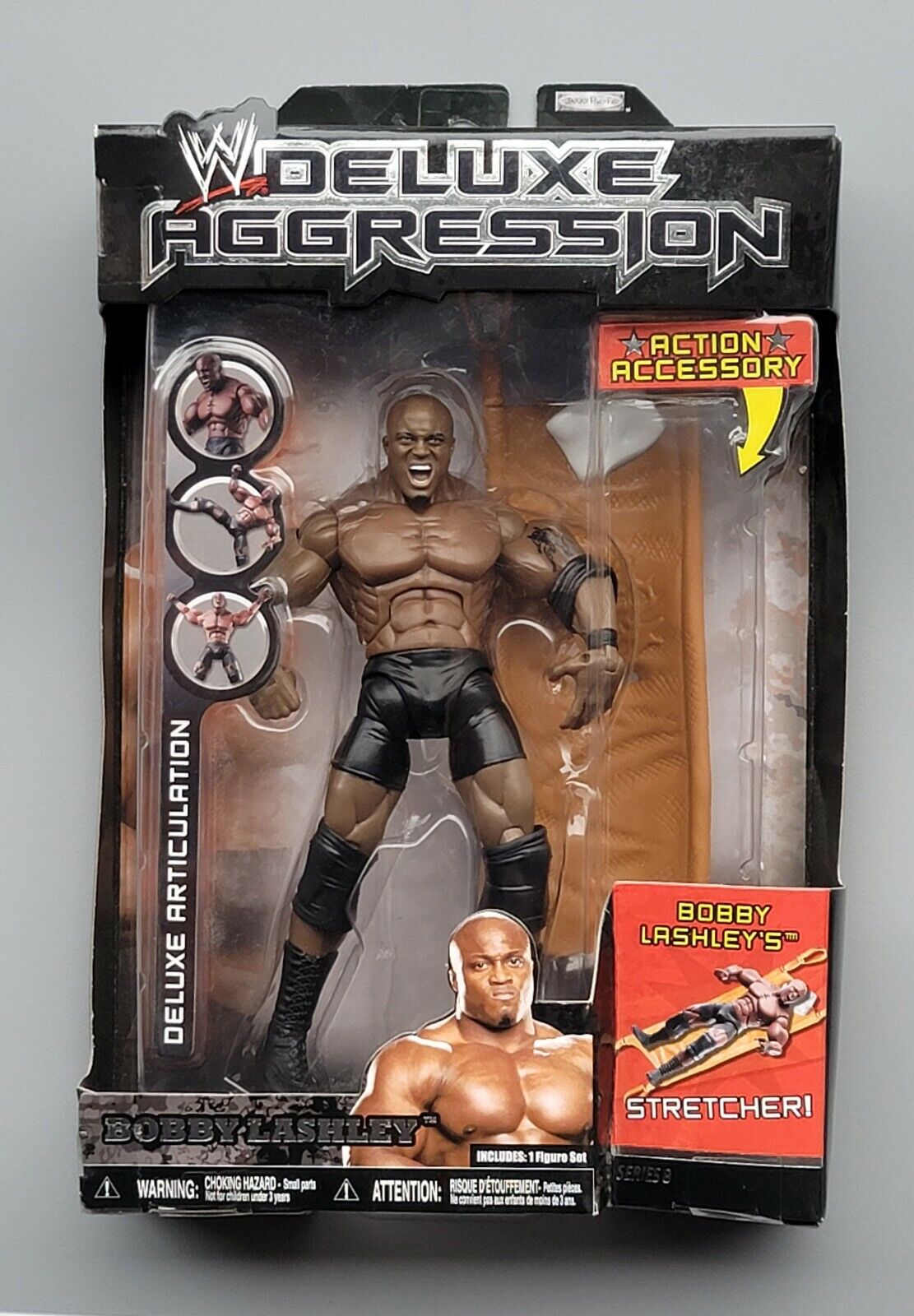 2007 WWE Jakks Pacific Deluxe Aggression Series 8 Bobby Lashley