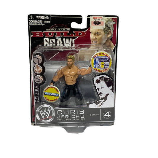 2008 WWE Jakks Pacific Deluxe Build 'N' Brawl Series 4 Chris Jericho