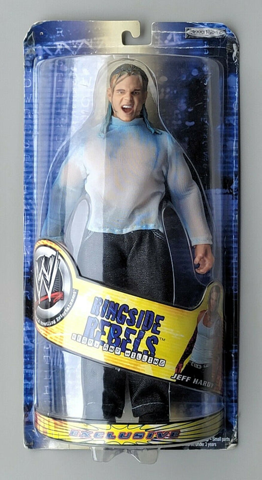 2002 WWE Jakks Pacific 12" Ringside Rebels Series 4 "Ready and Willing" Jeff Hardy