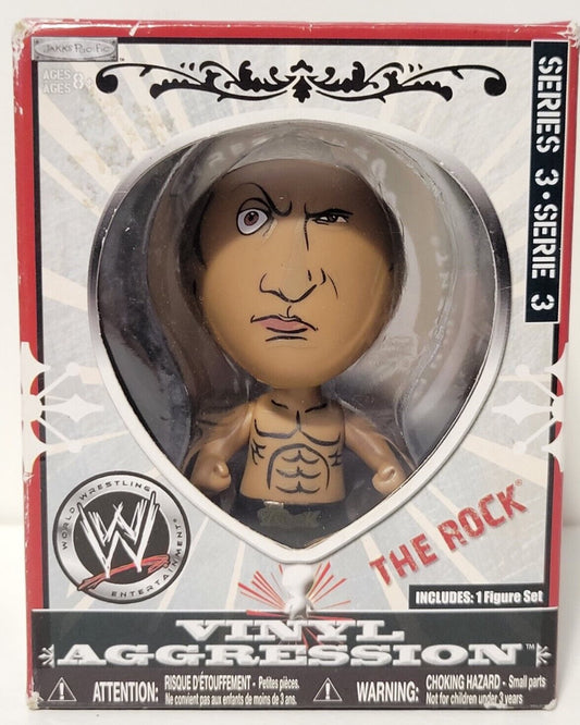 2008 WWE Jakks Pacific Vinyl Aggression Series 3 The Rock