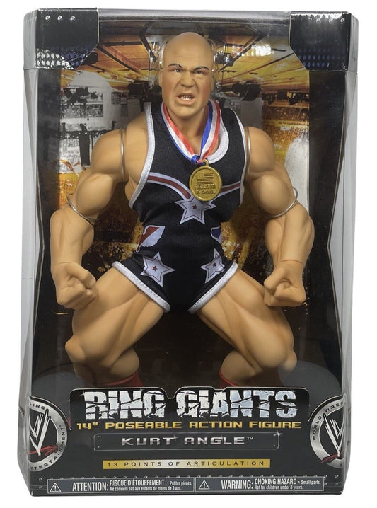 2005 WWE Jakks Pacific Ring Giants Series 5 Kurt Angle