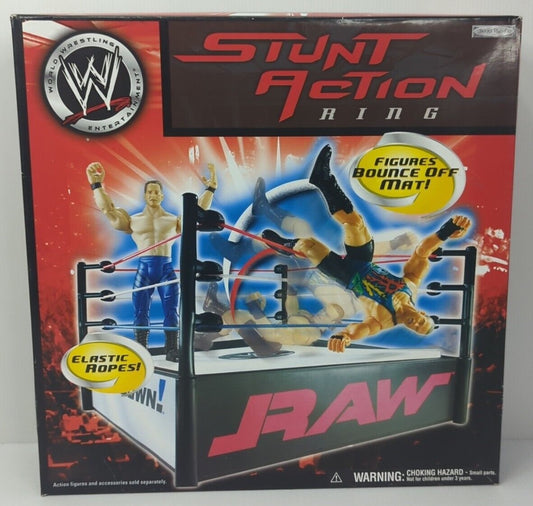 2005 WWE Jakks Pacific Raw/Smackdown Stunt Action Ring