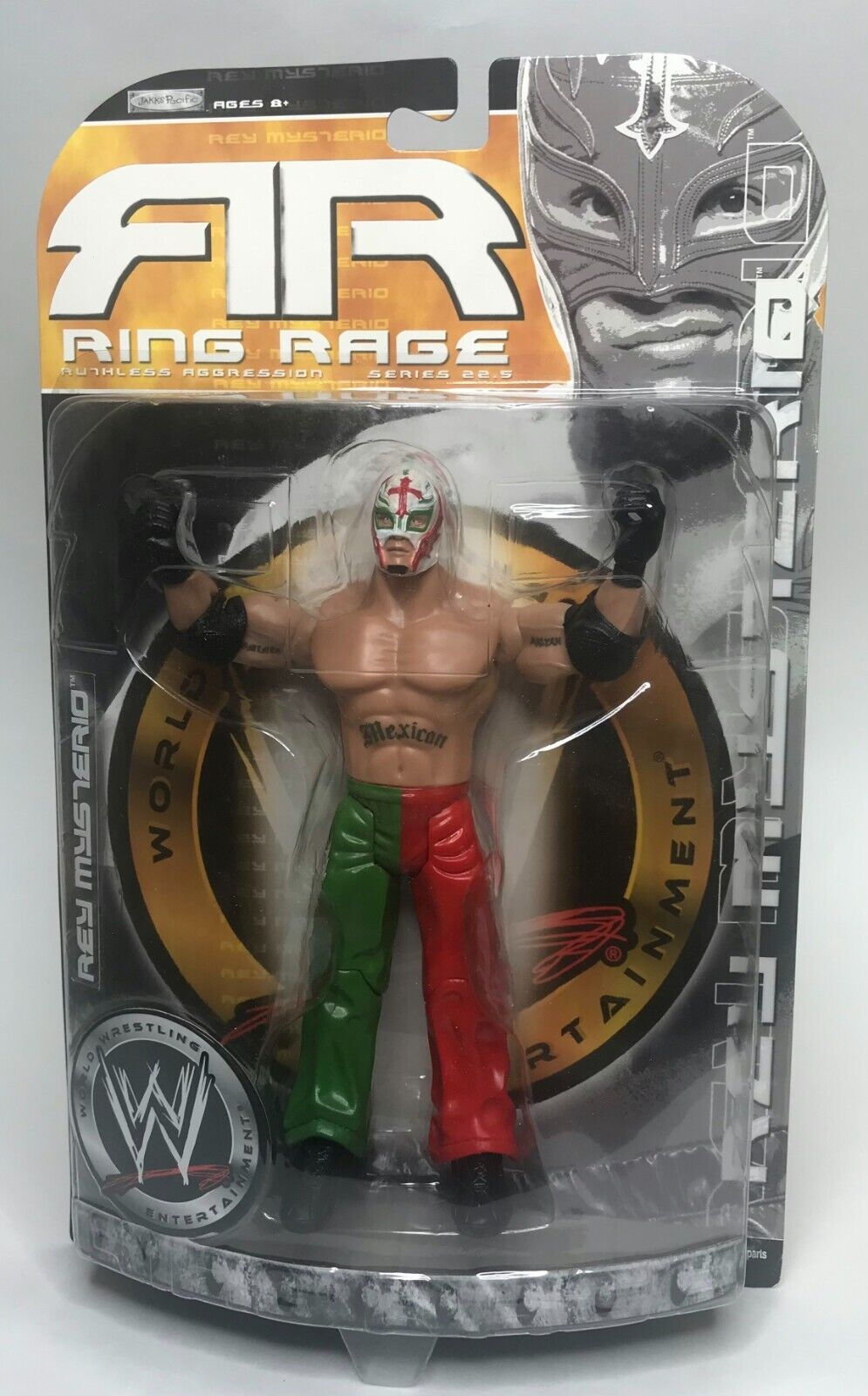 2006 WWE Jakks Pacific Ruthless Aggression Series 22.5 "Ring Rage" Rey Mysterio [Without Card]
