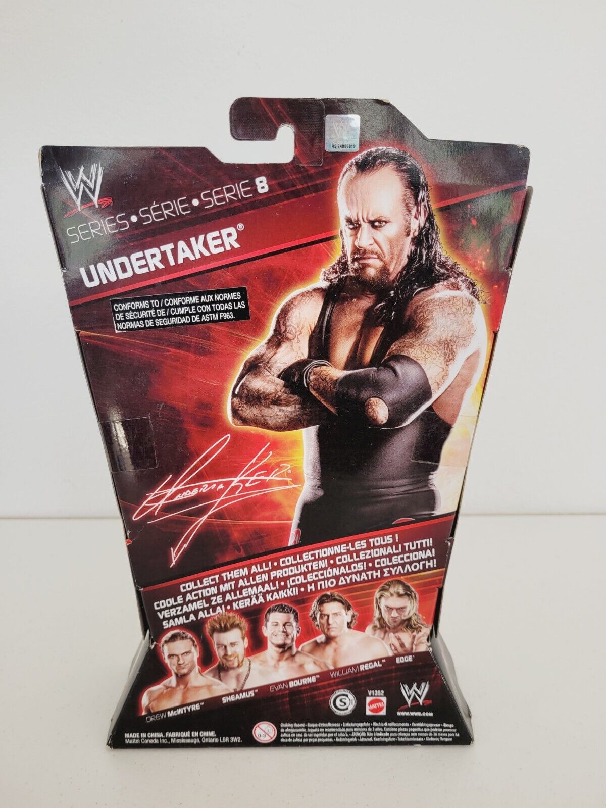 2011 WWE Mattel Elite Collection Series 8 Undertaker – Wrestling Figure ...