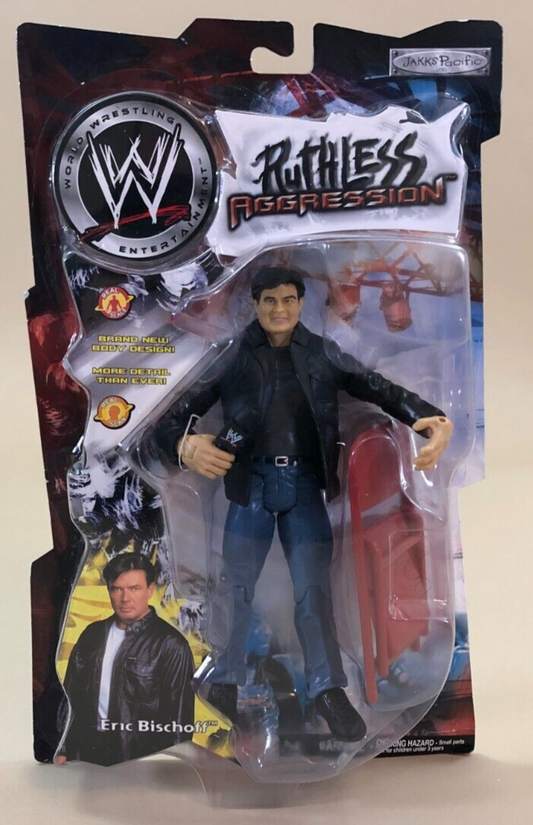 2002 WWE Jakks Pacific Ruthless Aggression Series 1 Eric Bischoff