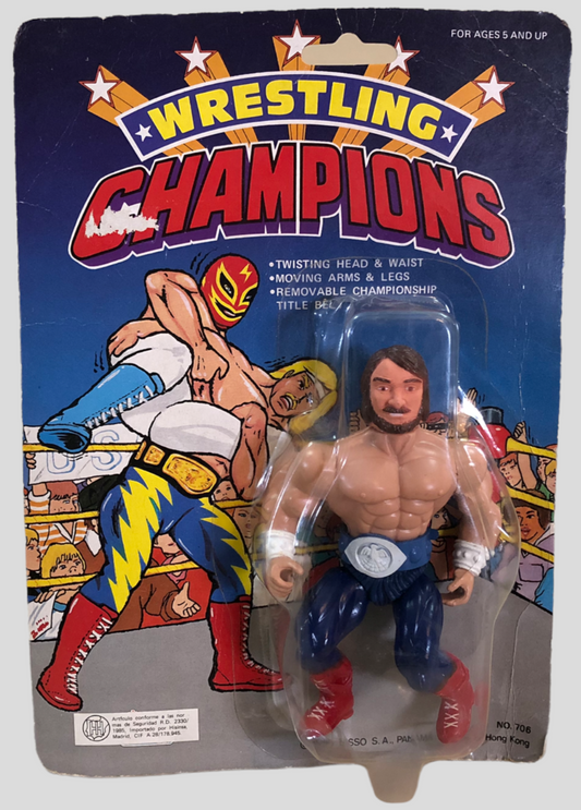 1986 Madison Ltd. Wrestling Champions Bootleg/Knockoff Mackintosh