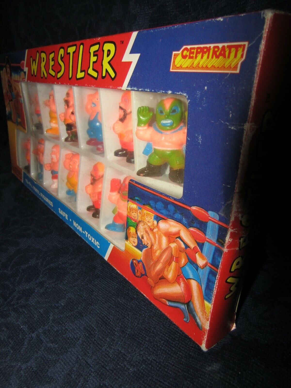 1986 Soma Soft PVC Bootleg/Knockoff Wrestler 12-Pack Version 2