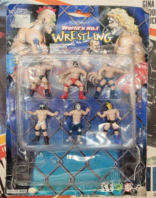 World's No. 1 Wrestling Bootleg/Knockoff Mini Figures