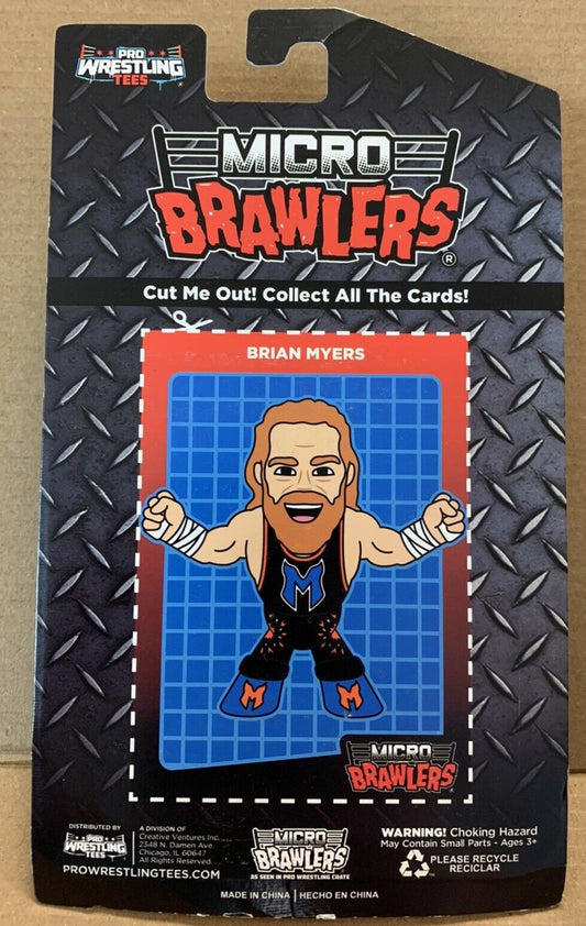 2021 Major Wrestling Figure Podcast Micro Brawlers Variant Edition Brian Myers