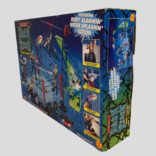 2000 WCW Toy Biz Bash at the Beach Ring Playset