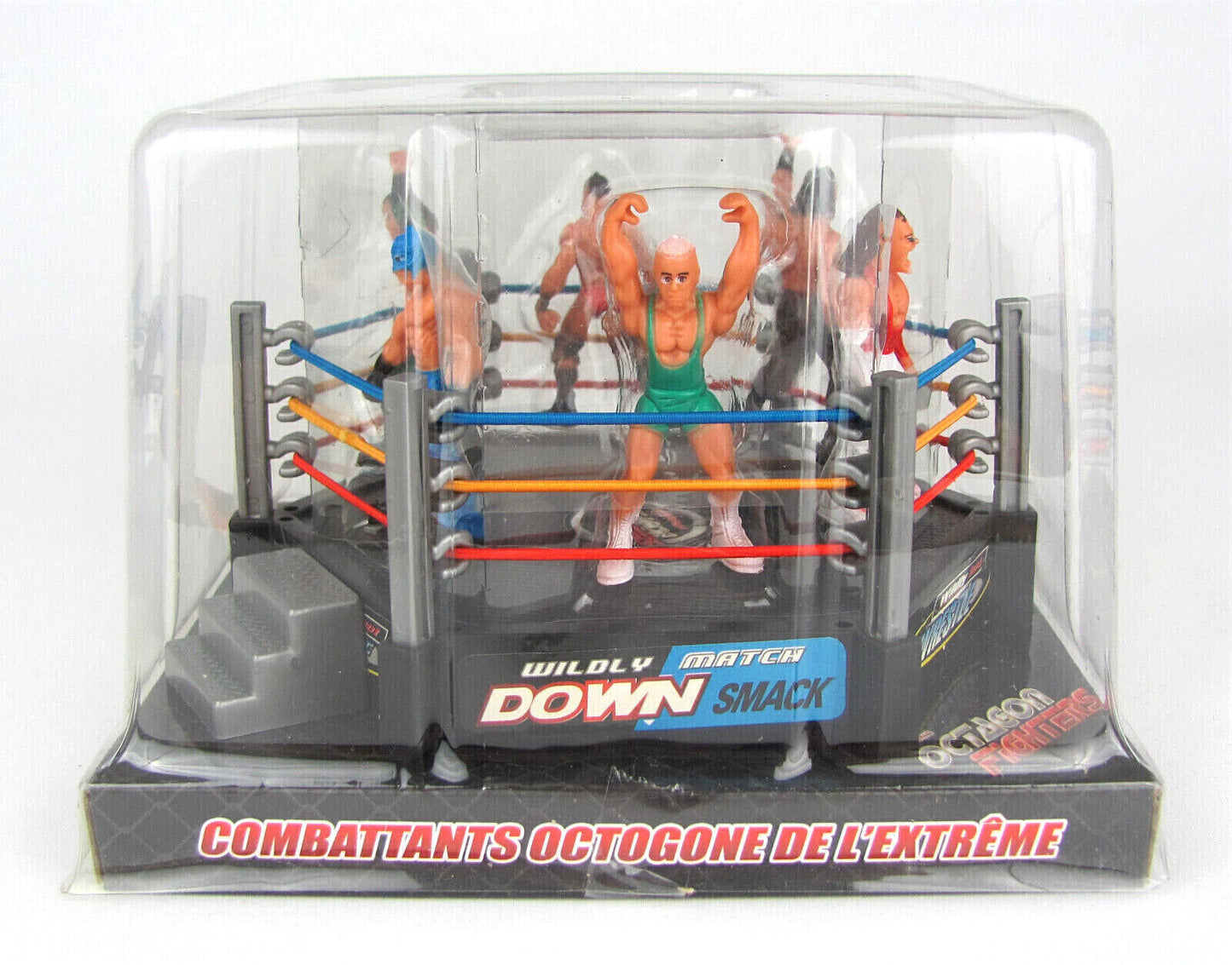 Extreme Octagon Fighters Bootleg/Knockoff Mini Figures & Ring