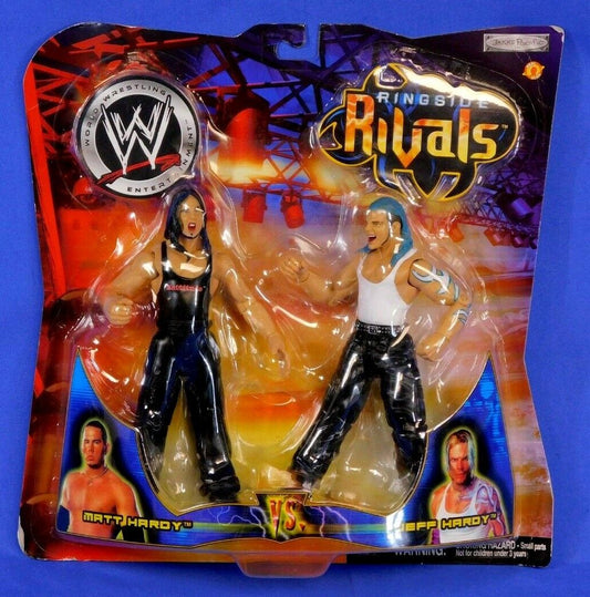 2003 WWE Jakks Pacific Titantron Live Ringside Rivals Series 7 Matt Hardy vs. Jeff Hardy