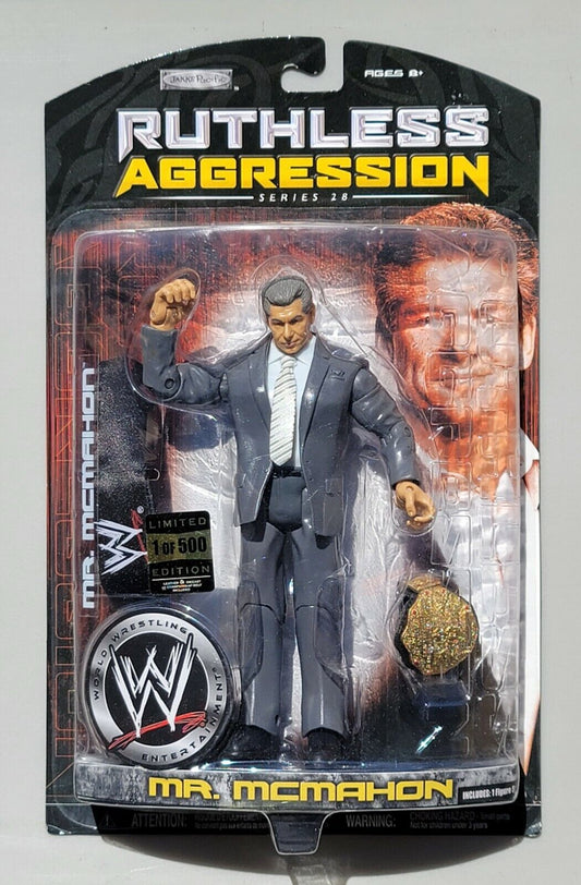 2007 WWE Jakks Pacific Ruthless Aggression Series 28 Mr. McMahon [Chase]