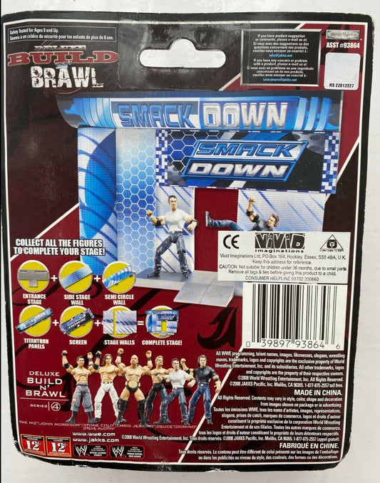 2008 WWE Jakks Pacific Deluxe Build 'N' Brawl Series 4 Domino