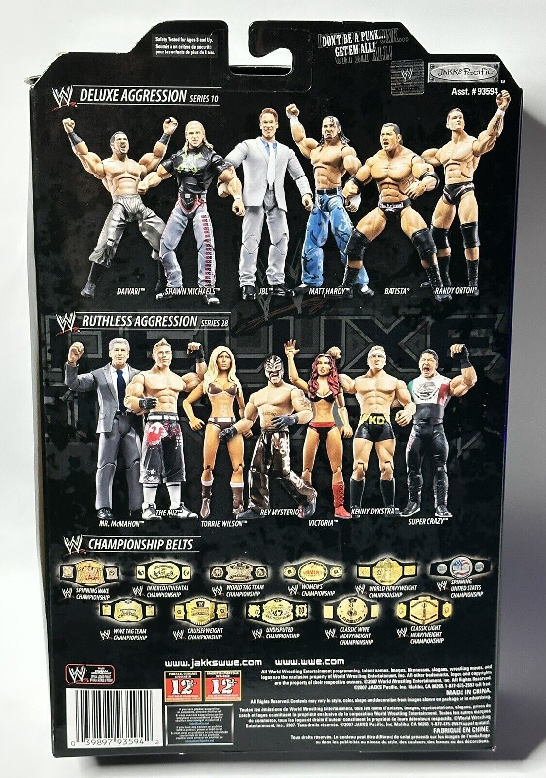 2007 WWE Jakks Pacific Deluxe Aggression Series 10 Matt Hardy