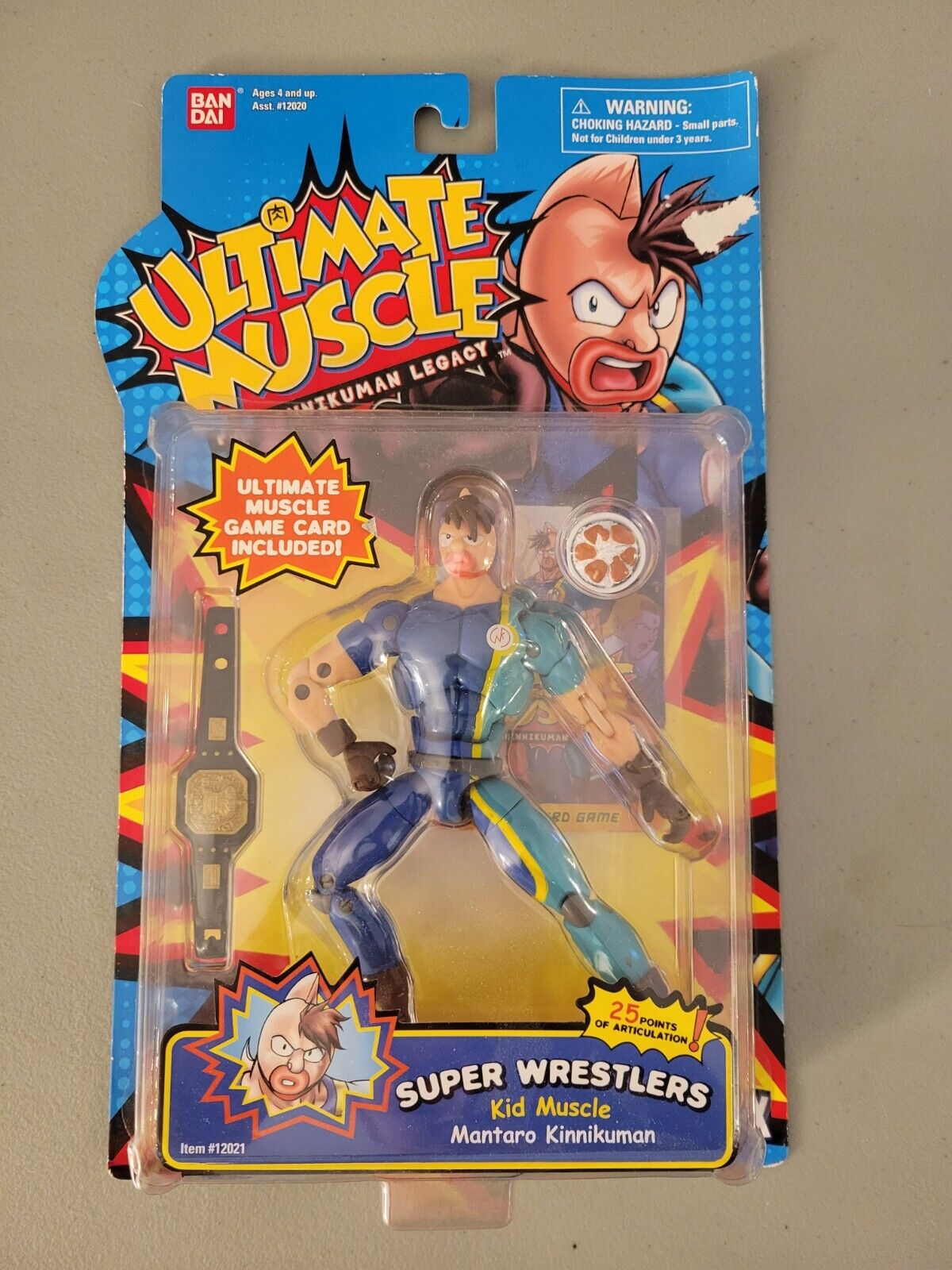 2002 Bandai Ultimate MUSCLE: The Kinnikuman Legacy Super Wrestlers Kid ...