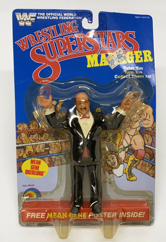 1986 WWF LJN Wrestling Superstars Series 3 Mean Gene Okerlund