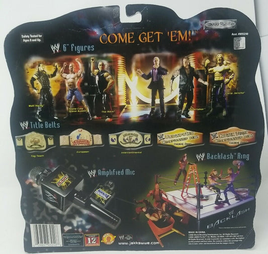 2003 WWE Jakks Pacific Titantron Live Ringside Rivals Series 5 "Fatal Showdown" Chris Jericho vs. Triple H