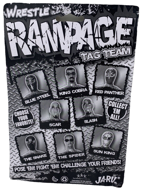 2016 Ja-Ru Wrestle Rampage Tag Team: Blue Steel & King Cobra ...