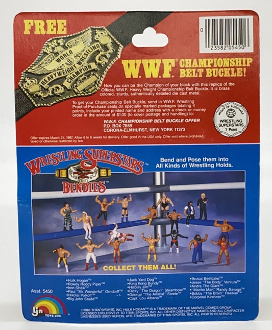 1986 WWF LJN Wrestling Superstars Bendies Series 2 Capt. Lou Albano
