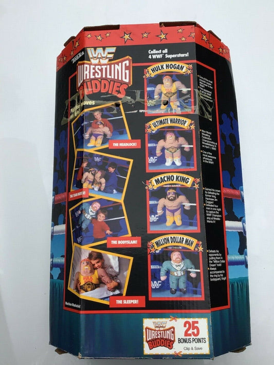1990 WWF Tonka Wrestling Buddies Series 1 Ultimate Warrior